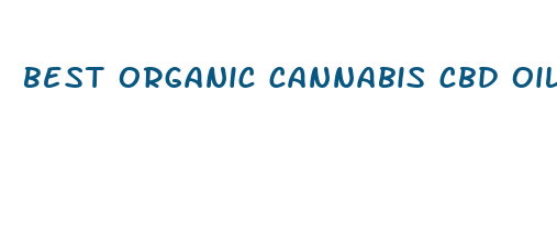 best organic cannabis cbd oil