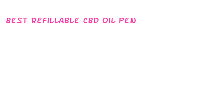 best refillable cbd oil pen