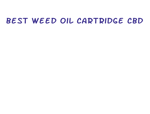 best weed oil cartridge cbd