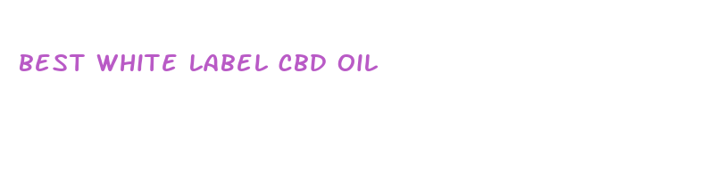 best white label cbd oil