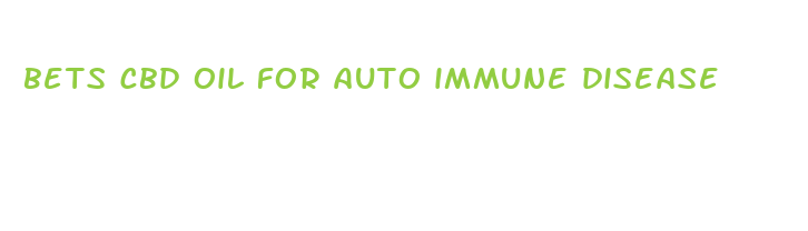 bets cbd oil for auto immune disease