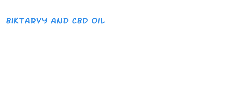 biktarvy and cbd oil