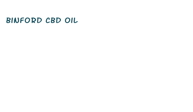 binford cbd oil