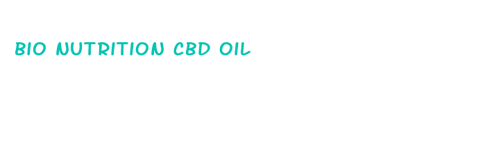 bio nutrition cbd oil