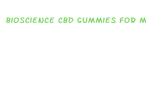 bioscience cbd gummies for men