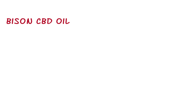 bison cbd oil