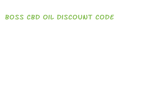 boss cbd oil discount code