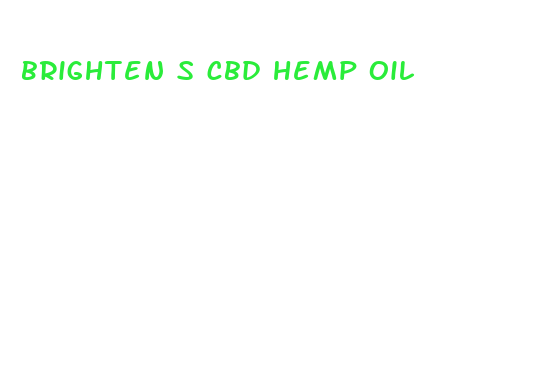 brighten s cbd hemp oil