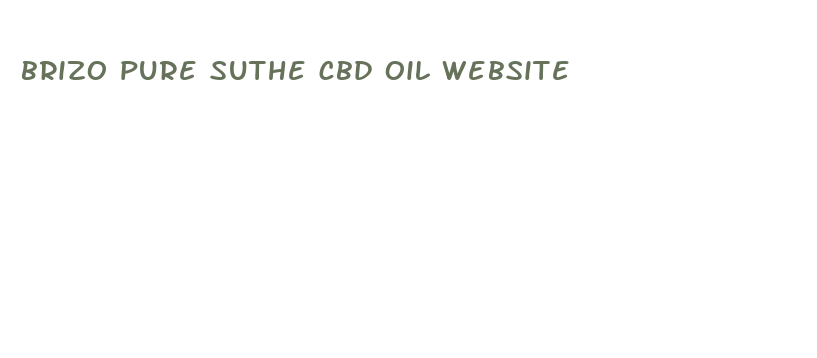 brizo pure suthe cbd oil website