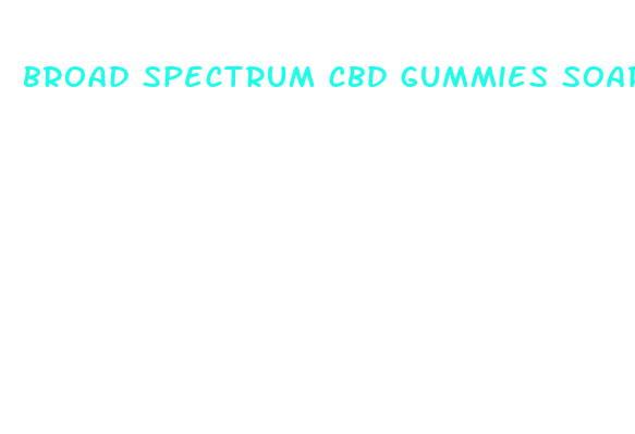 broad spectrum cbd gummies soar