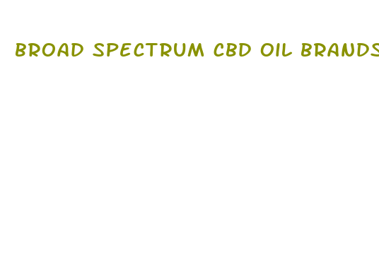 broad spectrum cbd oil brands third party tested