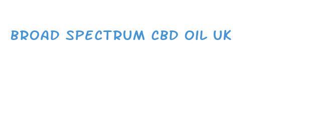 broad spectrum cbd oil uk