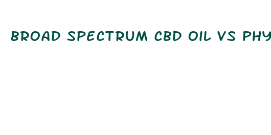 broad spectrum cbd oil vs phytocannabinoid rich hemp oil