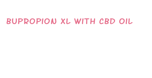 bupropion xl with cbd oil