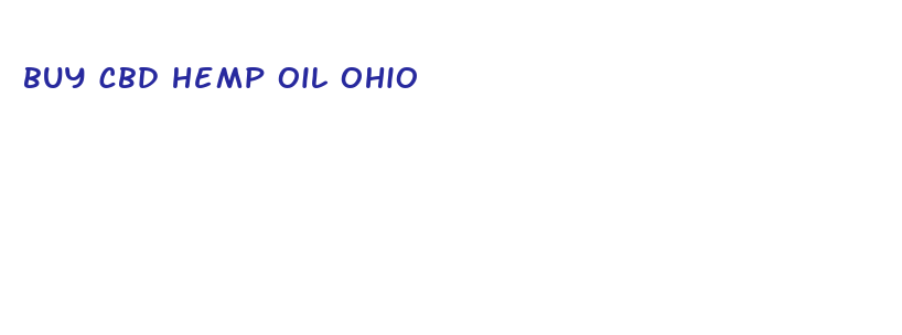 buy cbd hemp oil ohio