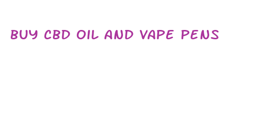 buy cbd oil and vape pens