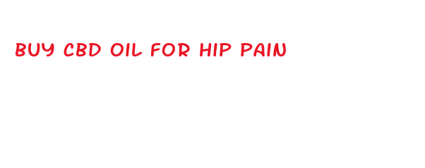 buy cbd oil for hip pain