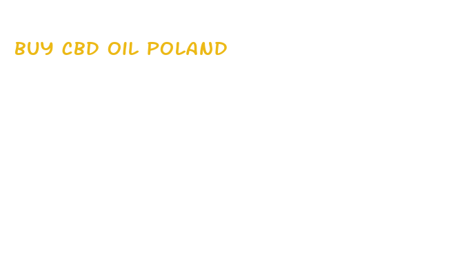 buy cbd oil poland