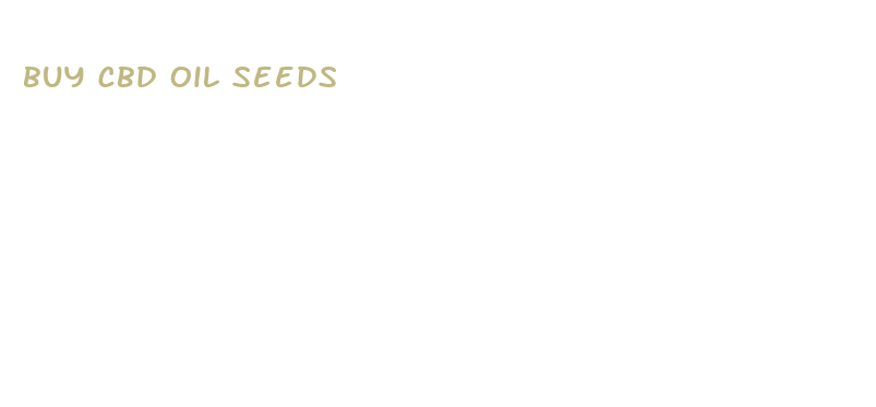 buy cbd oil seeds