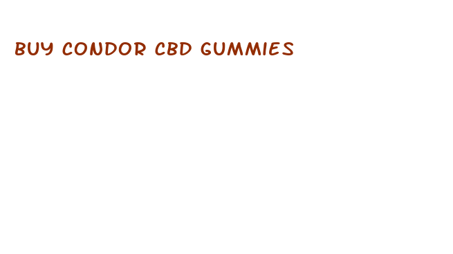 buy condor cbd gummies