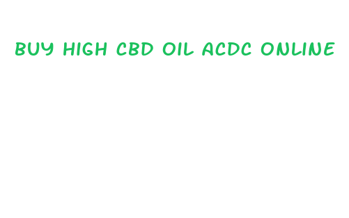 buy high cbd oil acdc online