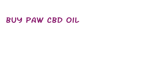 buy paw cbd oil