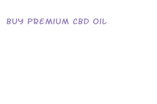 buy premium cbd oil