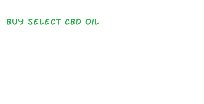 buy select cbd oil