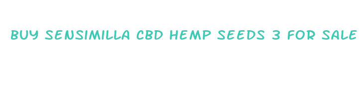 buy sensimilla cbd hemp seeds 3 for sale