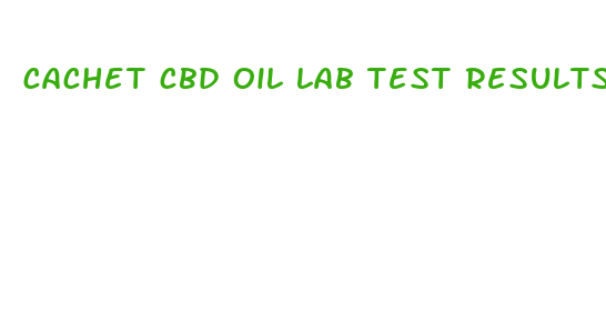 cachet cbd oil lab test results