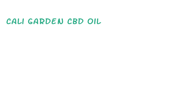 cali garden cbd oil