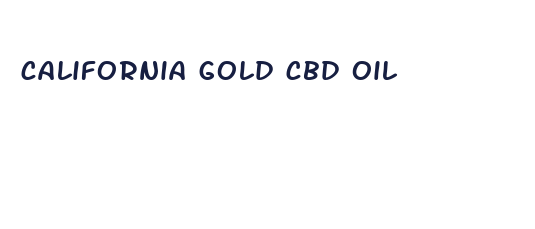 california gold cbd oil