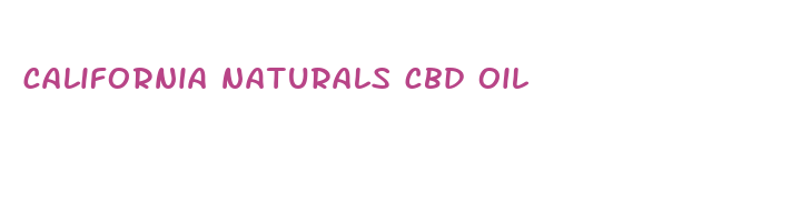 california naturals cbd oil