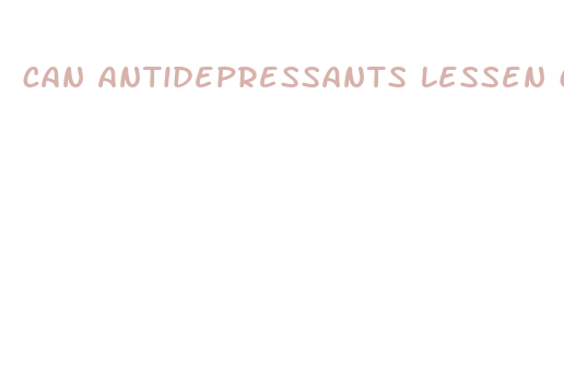 can antidepressants lessen cbd oil