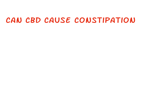 can cbd cause constipation