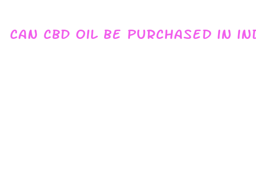 can cbd oil be purchased in indiana