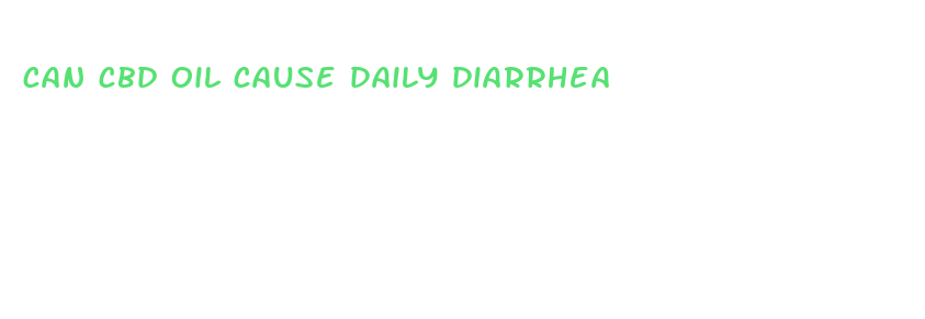 can cbd oil cause daily diarrhea