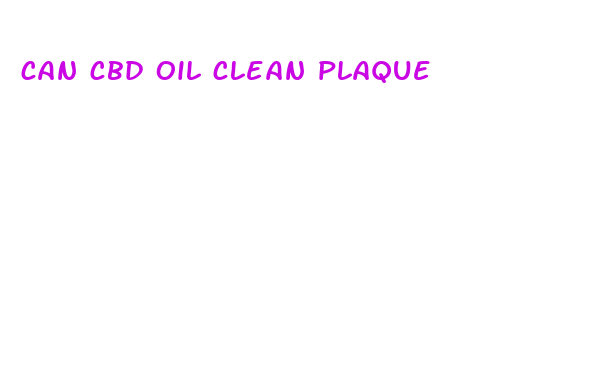 can cbd oil clean plaque