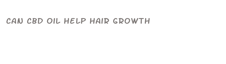 can cbd oil help hair growth