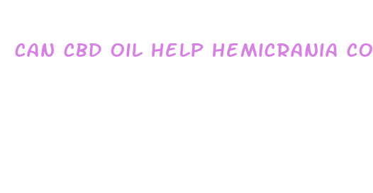 can cbd oil help hemicrania continua