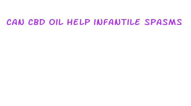 can cbd oil help infantile spasms