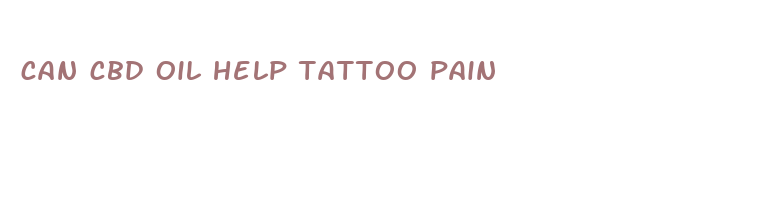 can cbd oil help tattoo pain