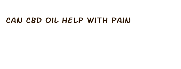 can cbd oil help with pain