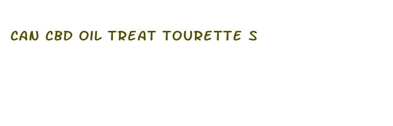 can cbd oil treat tourette s