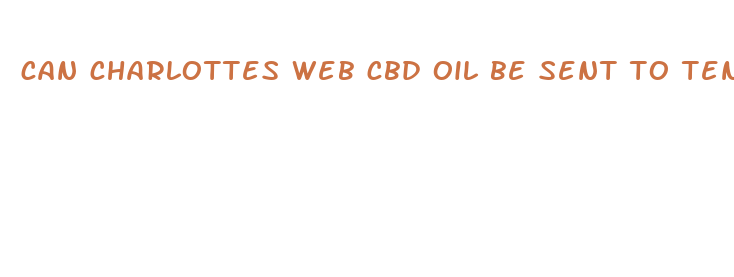 can charlottes web cbd oil be sent to tennessee