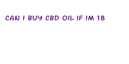 can i buy cbd oil if im 18