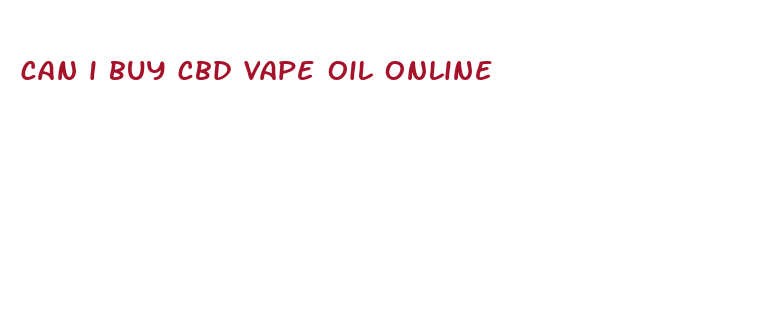 can i buy cbd vape oil online