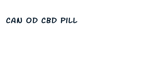 can od cbd pill