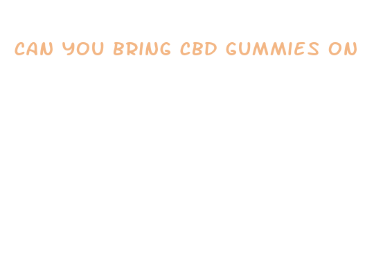 can you bring cbd gummies on a cruise ship