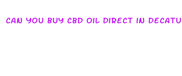 can you buy cbd oil direct in decatur il